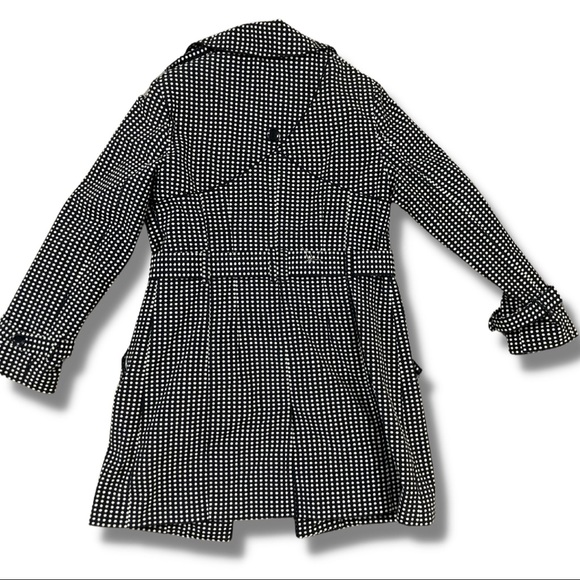 Polka dot trench coat. Armor Jeans. Size XL. - Picture 2 of 8